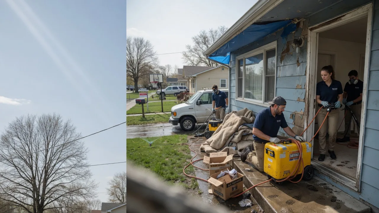 Basement Flood Cleanup in Tuscola, TX near me